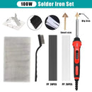 New Heat Gun Plastic Welding Machine Bumper Soldering Iron Staples Bumper Repair Car Tools Kit HOT Stapler Plastic Welder