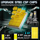 2000W H7 H11 LED Headlight 9000000LM Led Canbus Car Lamps H1 H4 H8 9005 9006 HB3 HB4 9012 HIR2 Fog Lamps Car Light 3 Copper Tube