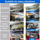 New Upgraded Car Headlight Polishing Restoration Kits Liquid Polymer Auto Headlamp Scratch Renovation Restorer Auto Repair Tools