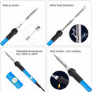 Adjustable Temperature Electric Soldering Iron 220V 60W Multifunctional Welding Solder Rework Station Heat Repair Tools