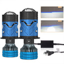 18800000LM H4 LED BI Projector Lens 6500K High Low Beam H4 Solenoid Turbo Fan Auto Headlamp Super Bright 12V For Car/Motorcycle