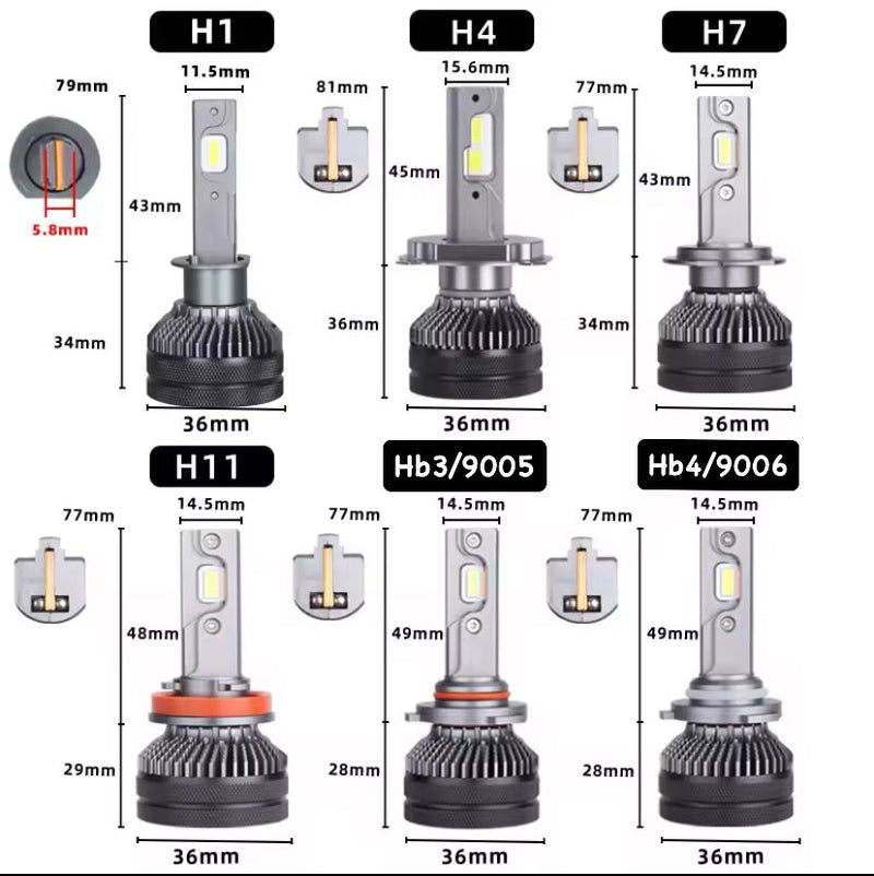 Led K5C 30000 Lúmens